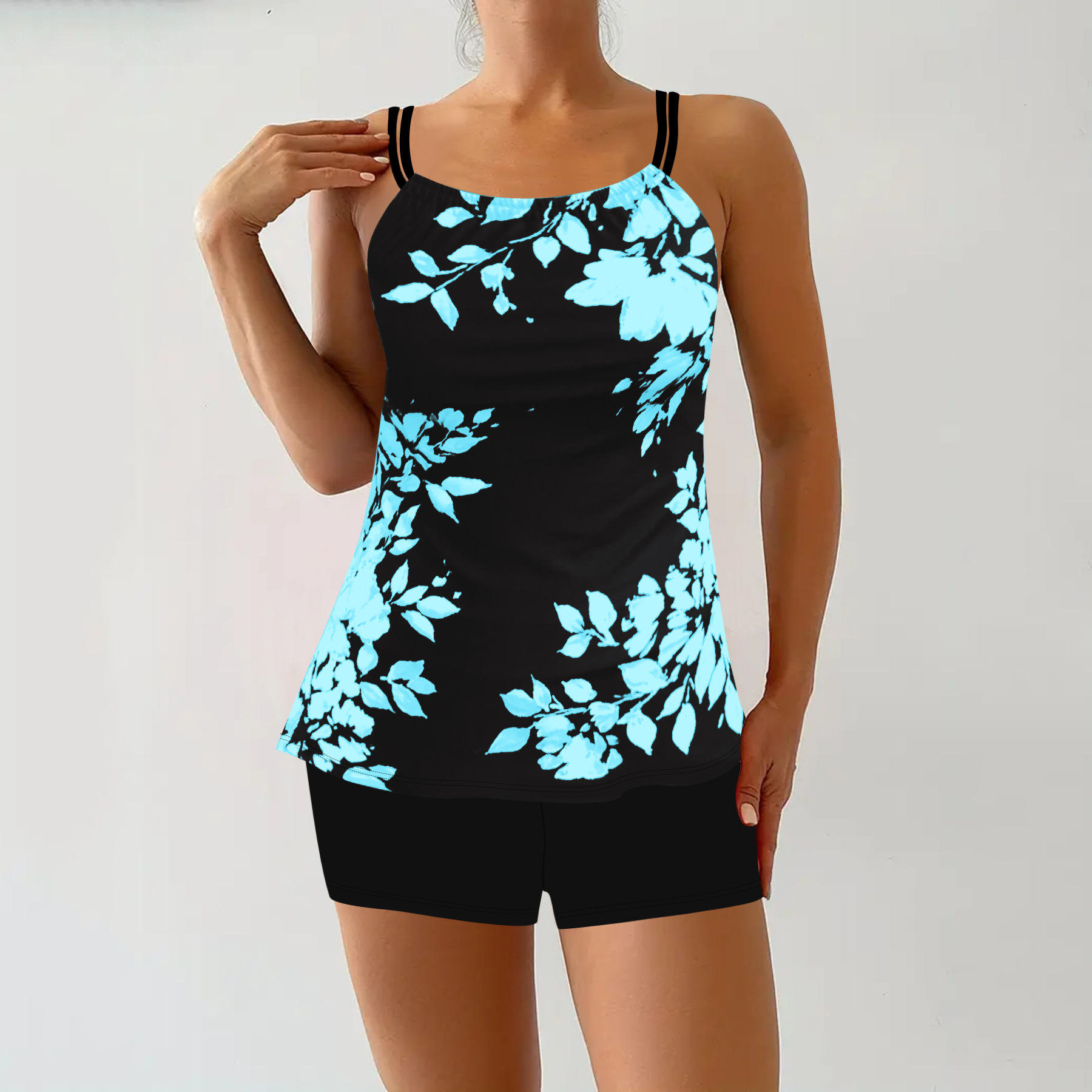 Hallie Zweiteiliger Bikini – bedruckt, schick und farbenfroh