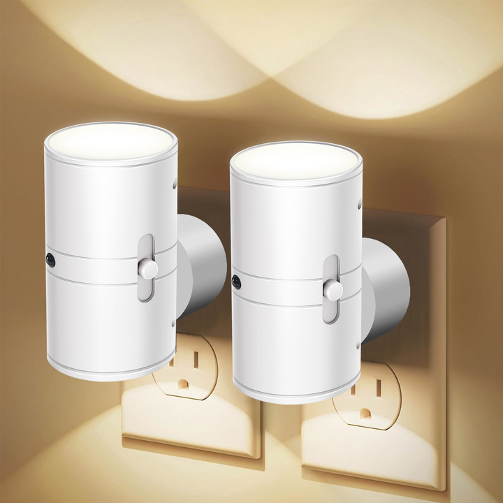 Dimmbares Wand-Nachtlicht – LED-Steckdosenlampe für Schlafzimmer & Flur