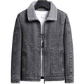 Jeansjacke mit Fleece-Fütterung, warm und modisch Damen