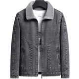Jeansjacke mit Fleece-Fütterung, warm und modisch Damen