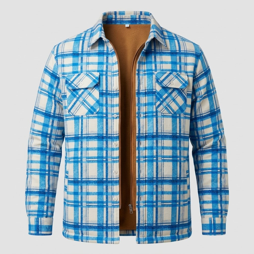 Veste classique à carreaux - style intemporel pour toutes les saisons