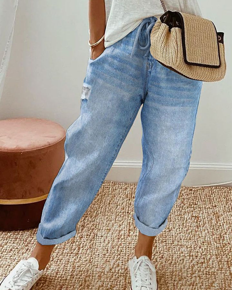 Jeanne | Trendige legere Jeans mit bequemen Taschen für jeden Tag