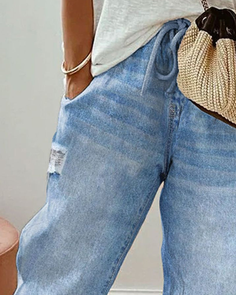 Jeanne | Trendige legere Jeans mit bequemen Taschen für jeden Tag