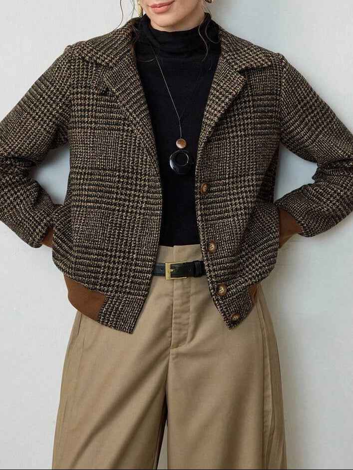 Blythe Cropped Tweed Jacket — Effortlessly Chic