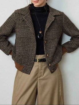 Blythe Cropped Tweed Jacket — Effortlessly Chic