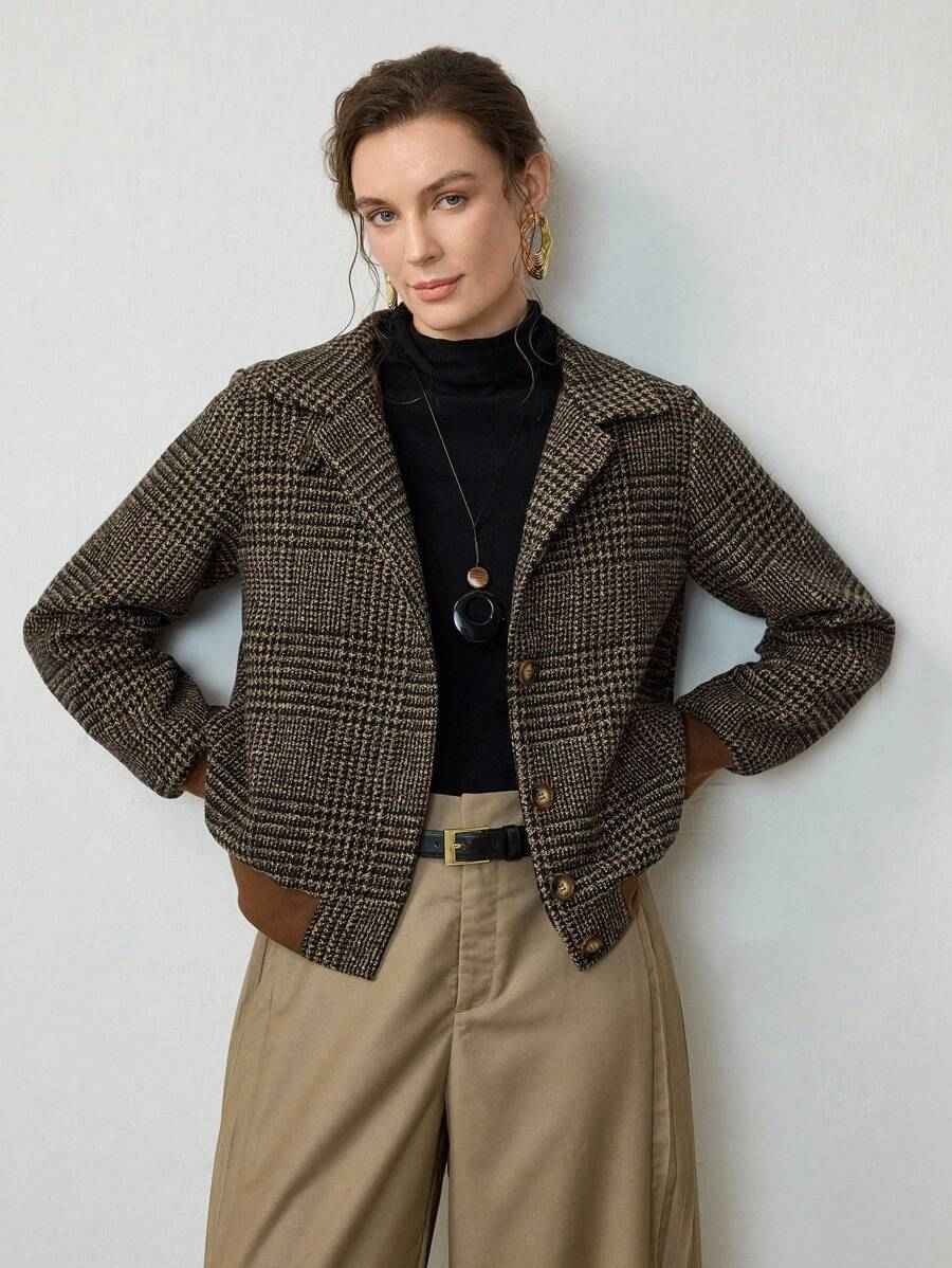 Blythe Cropped Tweed Jacket — Effortlessly Chic