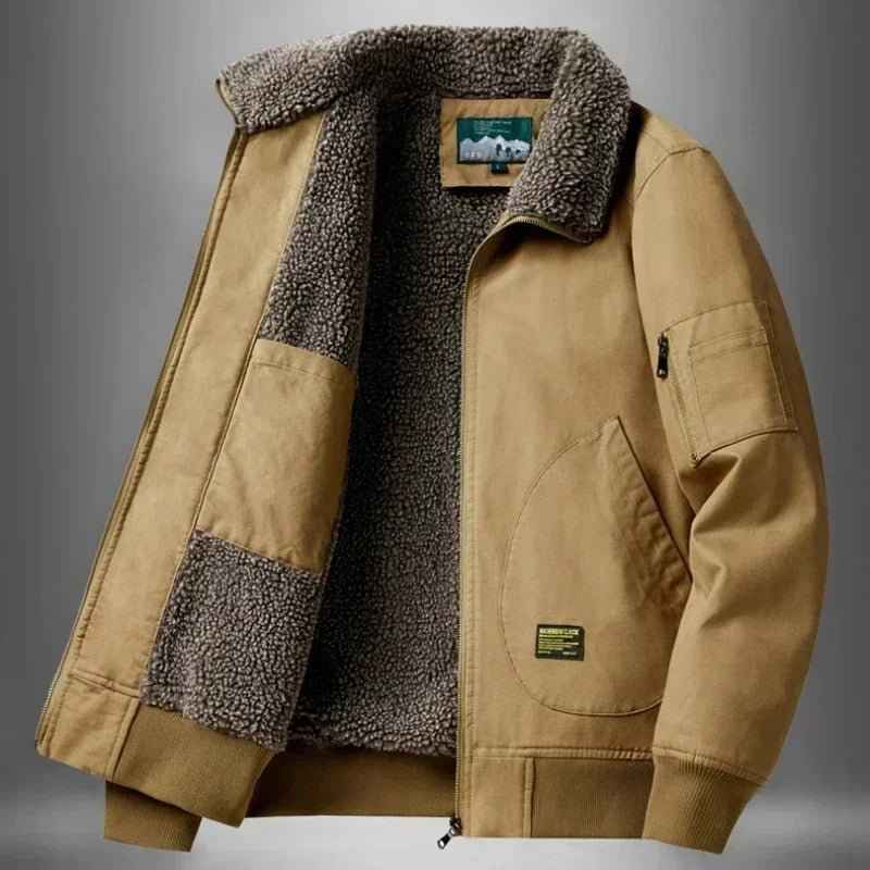 Jonas – Coole lässige Jacke mit kuscheligem Sherpa-Futter