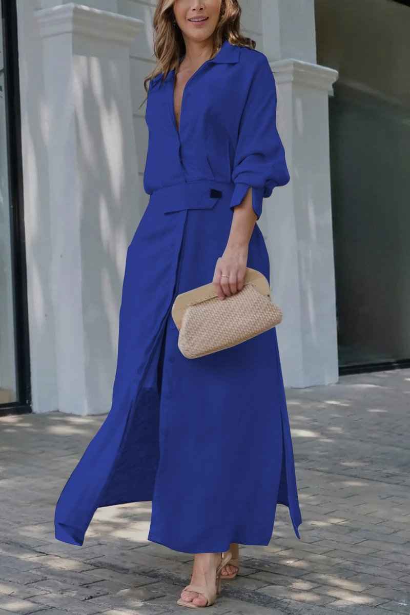 Jeanette | Maxi Dress with V-Neck