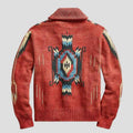 men Gebreide Adrian Vintage Jacquard Lapel Knit Cardigan Timeless Style, Cozy Comfort Vintage