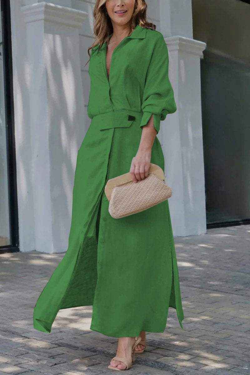 Jeanette | Maxi Dress with V-Neck