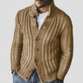 Einreihige Strickjacke mit Knopfverschluss vorne Damen