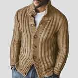 Einreihige Strickjacke mit Knopfverschluss vorne Damen
