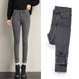 Karlijn elegante Winterjeans für Damen für einen warmen und trendigen Look