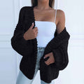 Chunky strikket Cardigan til en afslappet, behagelig stil Damer