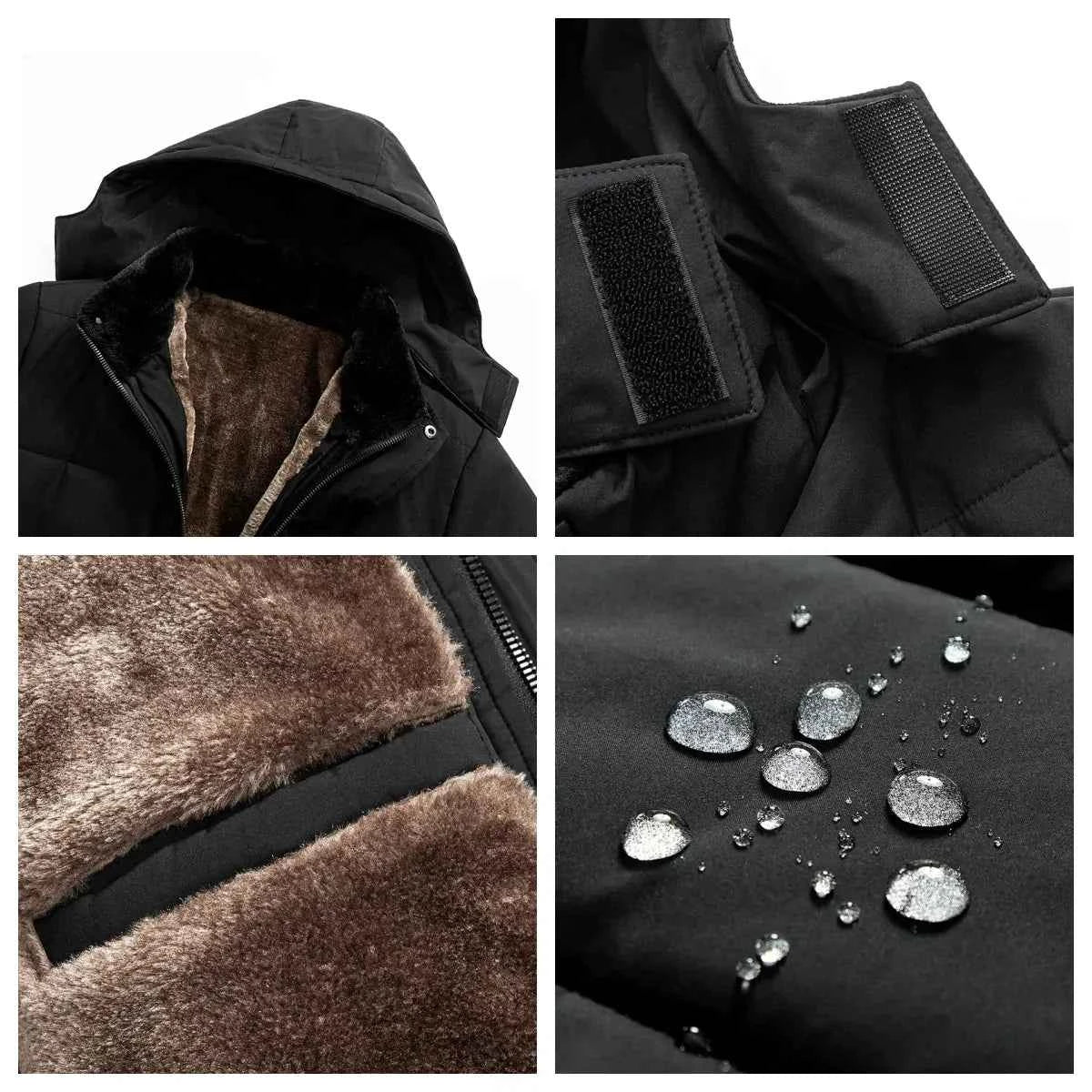 Klaus - Stylische Steppjacke mit warmem Fleecefutter für den perfekten Look