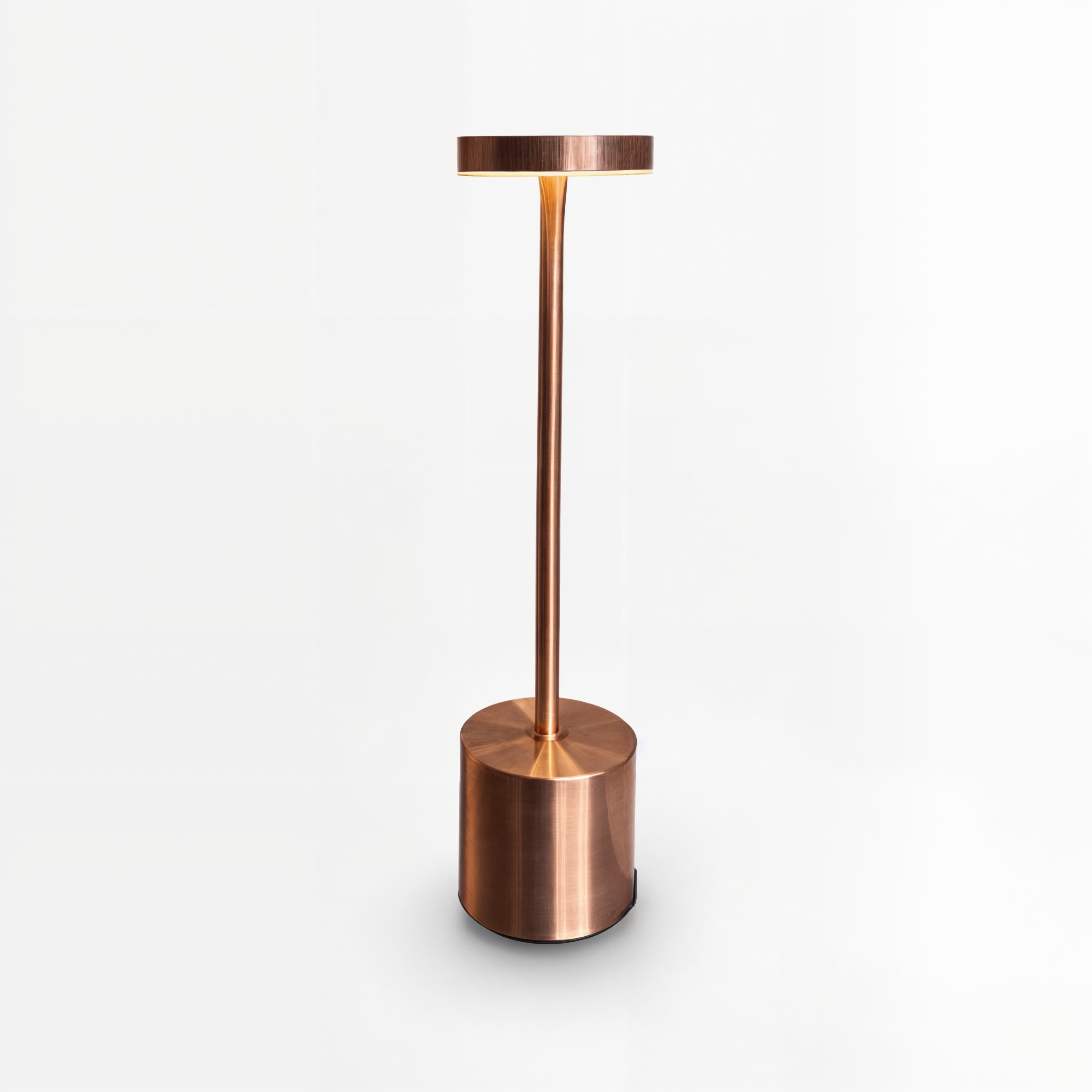 Elegante Schreibtischlampe LoraGlow – Metall, verstellbares LED, wiederaufladbar per USB für perfektes Licht