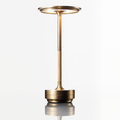Trådløs bordlampe Nordic Light genopladelig USB, lavet af metal og dæmpbar for en individuel atmosfære