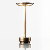 Kabellose Tischlampe Nordic Light wiederaufladbar USB, aus Metall und dimmbar für eine individuelle Atmosphäre