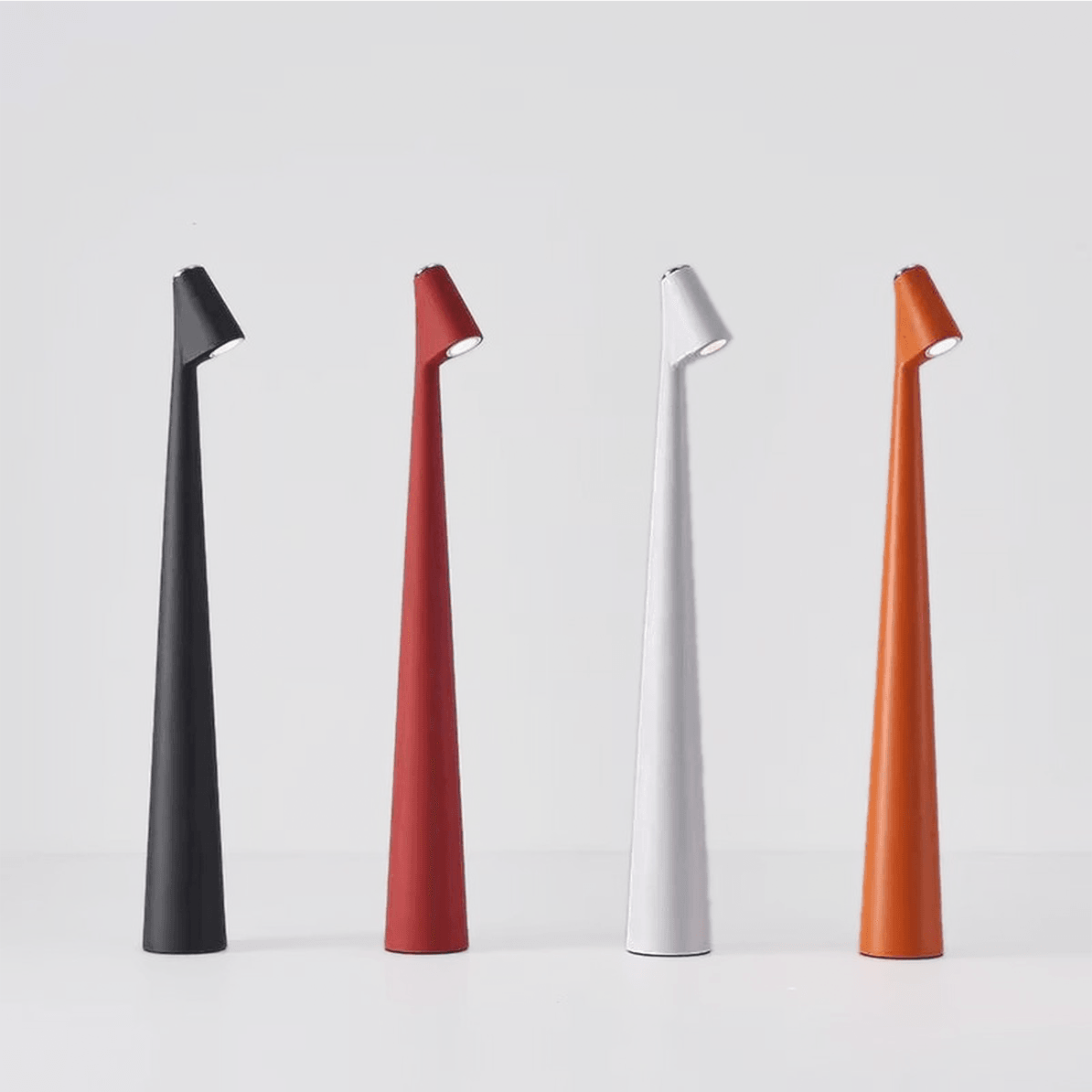 Moderne Tischlampe mit Touchsteuerung und dimmbarer Helligkeit