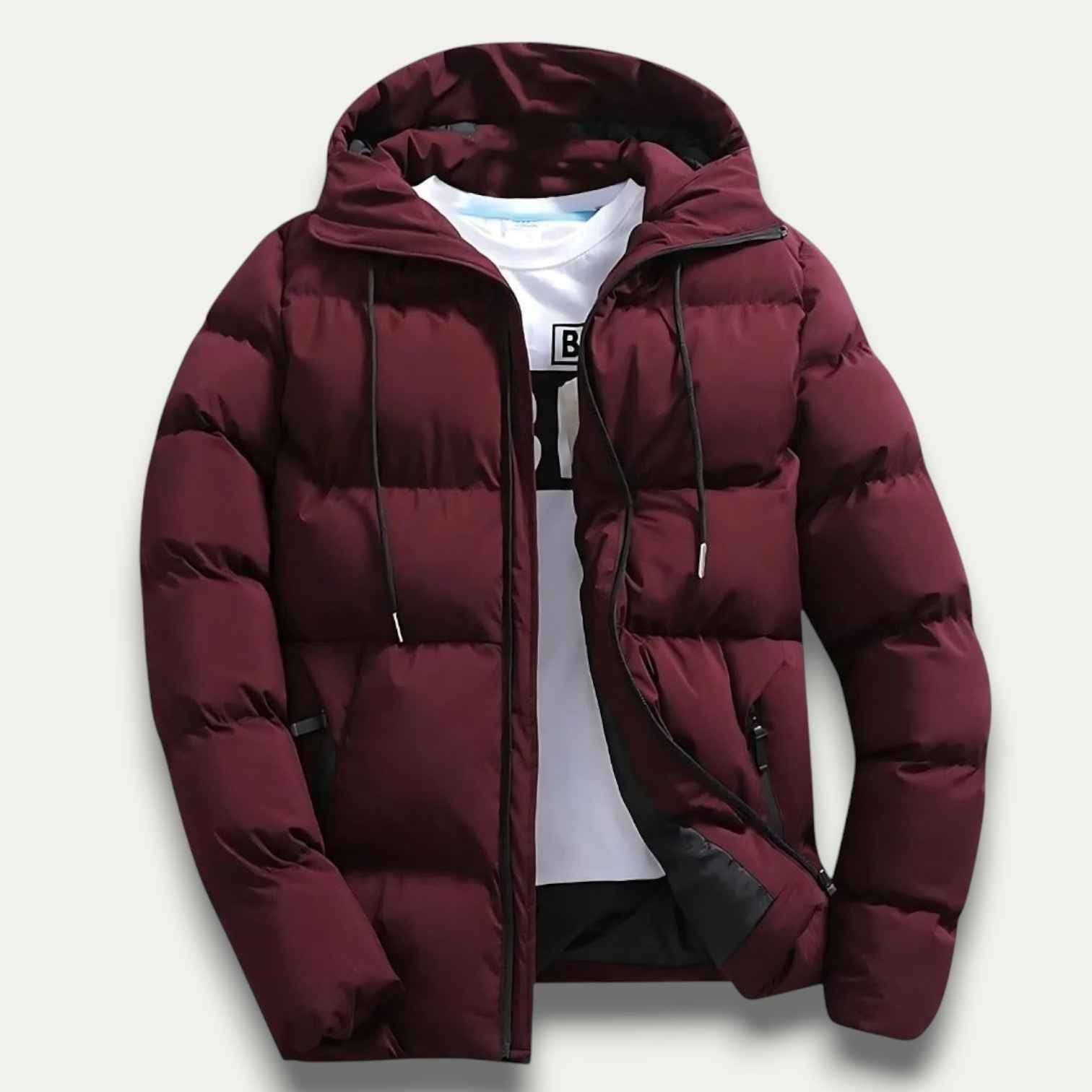 Leon - Warme Winterjacke mit Kapuze und wasserabweisender Funktion für ultimativen Komfort