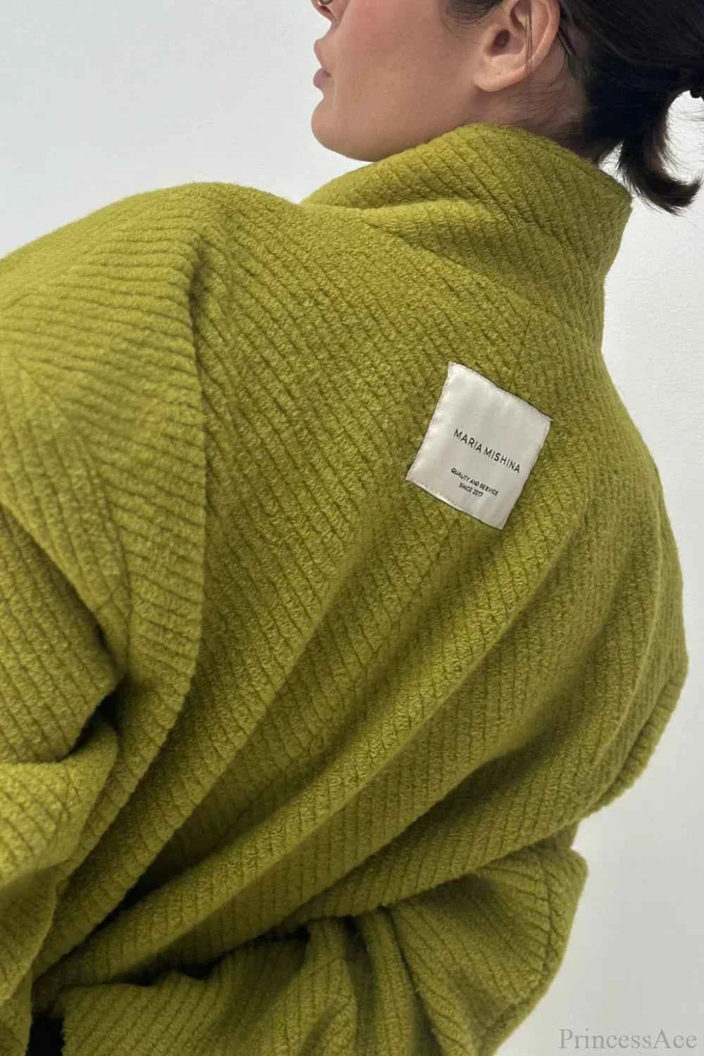 Lässiger und warmer Wollblazer, vielseitiger Mantel für einen eleganten und bequemen Look