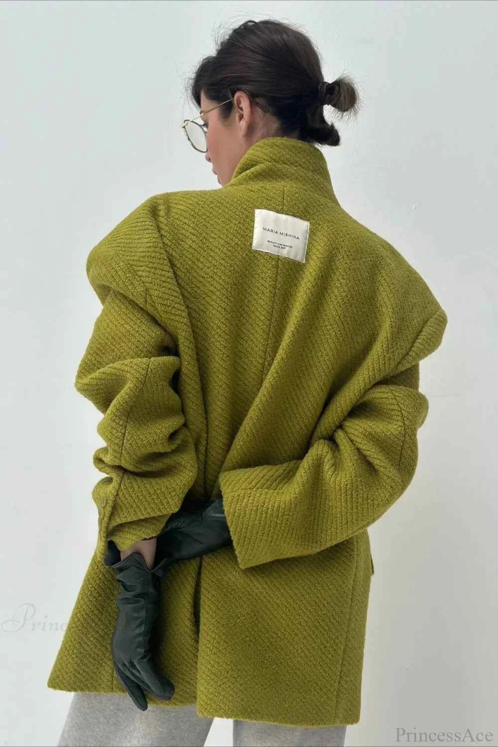 Lässiger und warmer Wollblazer, vielseitiger Mantel für einen eleganten und bequemen Look