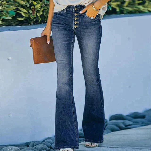 Lotte | Modische High-Waist-Jeans für einen mühelosen stilvollen Look