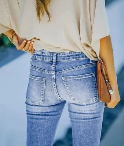 Lotte | Modische High-Waist-Jeans für einen mühelosen stilvollen Look