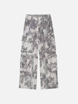 Premium modiske biker-jeans med lommer  