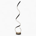 Elegante lampada da terra curva per un'illuminazione moderna e di stile