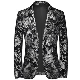 Herren Business Blazer - Barockmuster, Oscar