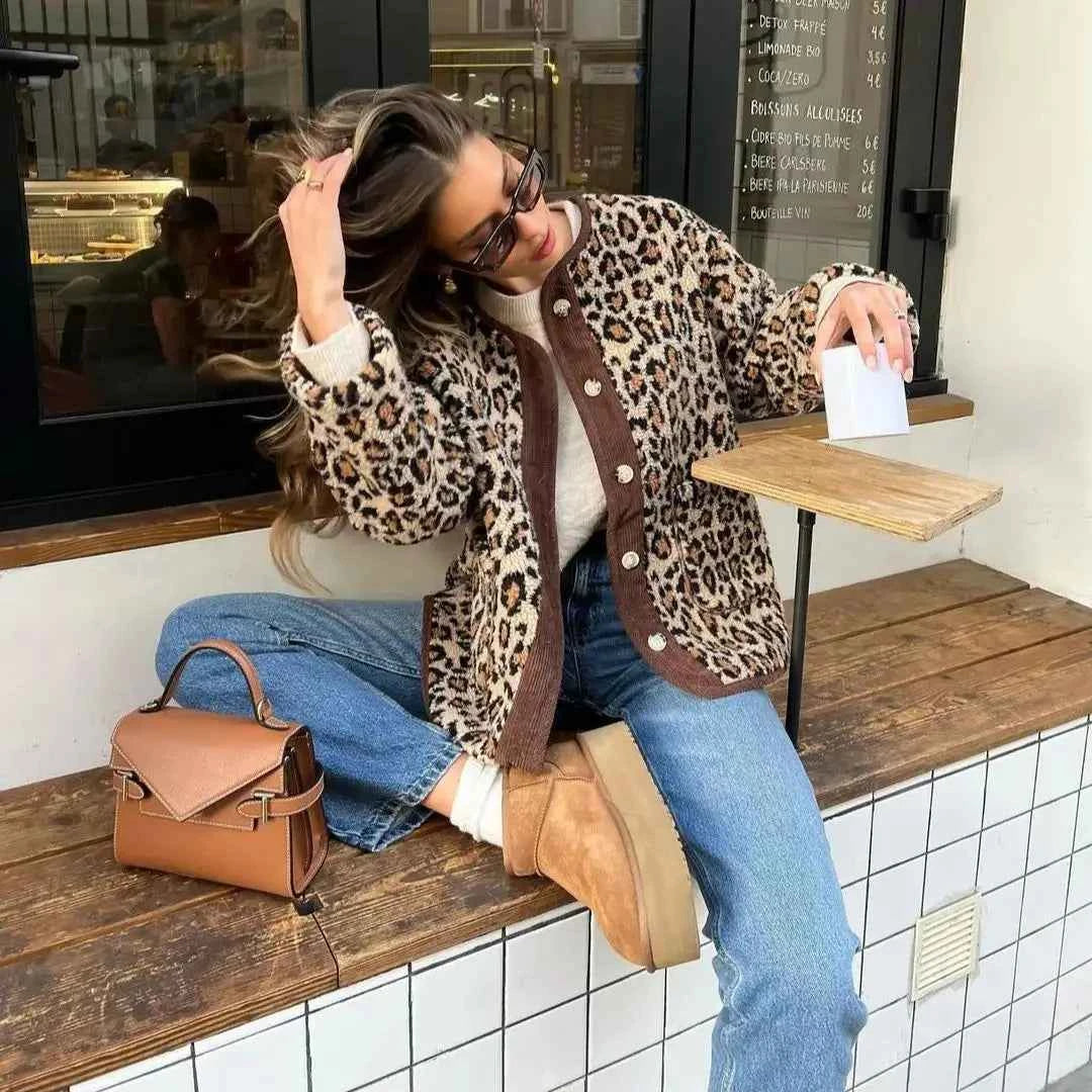 LYDIA™ | Leopardmuster-Cardigan — Mühelos Chic
