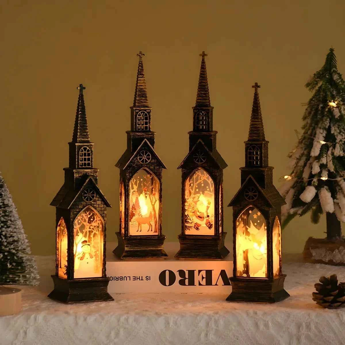 GlowJoy - Elegante moderne Weihnachtsdekoration mit LED-Lichtern für eine fantastische festliche Stimmung