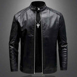Elegante Bikerjacke mit kühnem, raffiniertem Stil