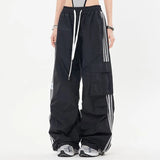 Stilvolle Cargohose mit weitem Bein für Damen