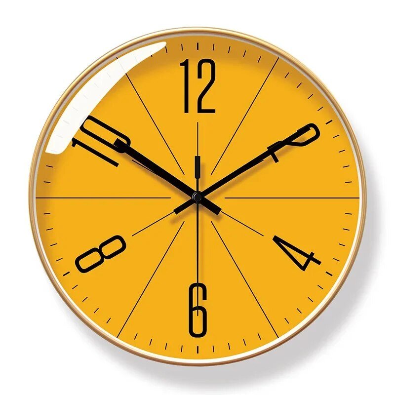 Marcia - Stylische Wanduhr mit Minimalistischem Design für ein Edles Erscheinungsbild