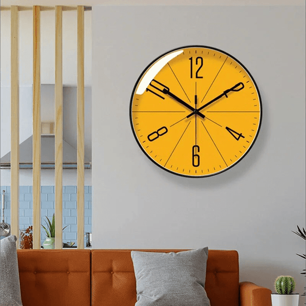 Marcia - Stylische Wanduhr mit Minimalistischem Design für ein Edles Erscheinungsbild - Roborro