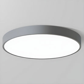 Moderne Runde LED Deckenleuchte Flache Scheibe