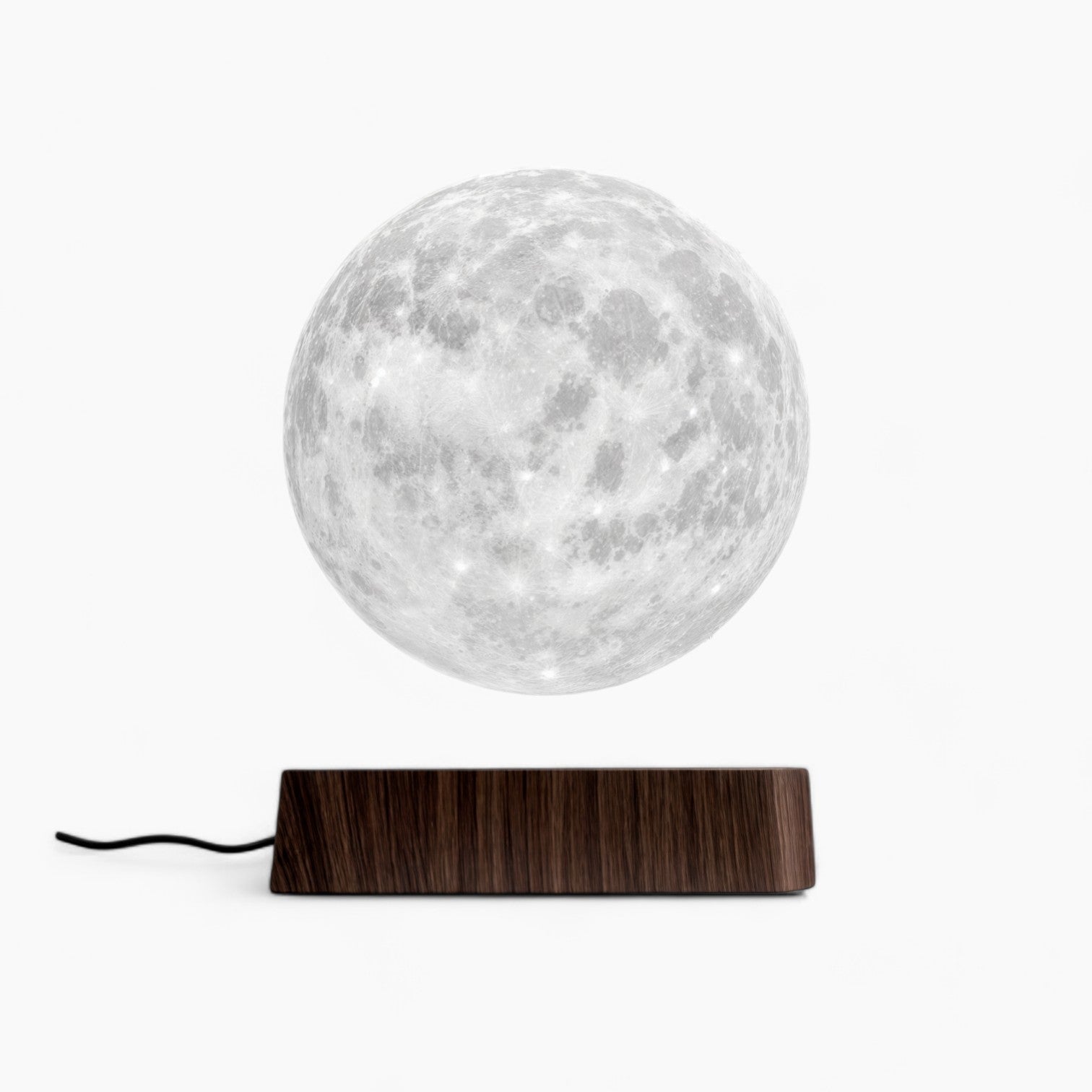 Innovative schwebende Mondlampe | 3D LED-Licht mit Touch- und Fernbedienung, Magnetische Levitationseffekt