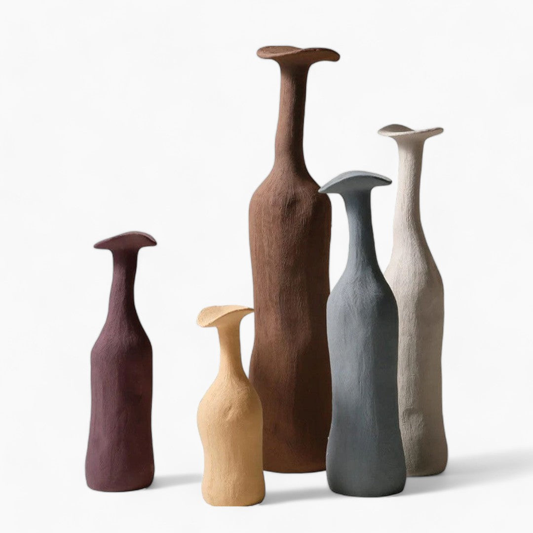 Moderne Keramikvase im Morandi-Stil — Fügen Sie Ihrer Dekoration eine Hauch von eleganter Raffinesse hinzu