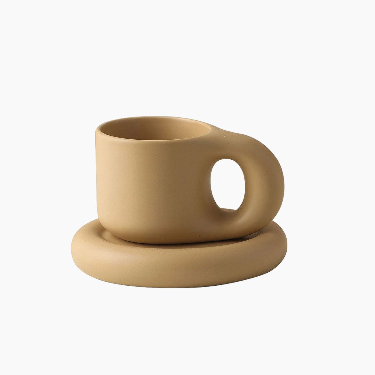 Kaffeetasse aus dickem Keramik – Elegant, langlebig und perfekt für einen Espresso