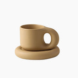 Kaffeetasse aus dickem Keramik - Elegant, langlebig und perfekt für einen Espresso