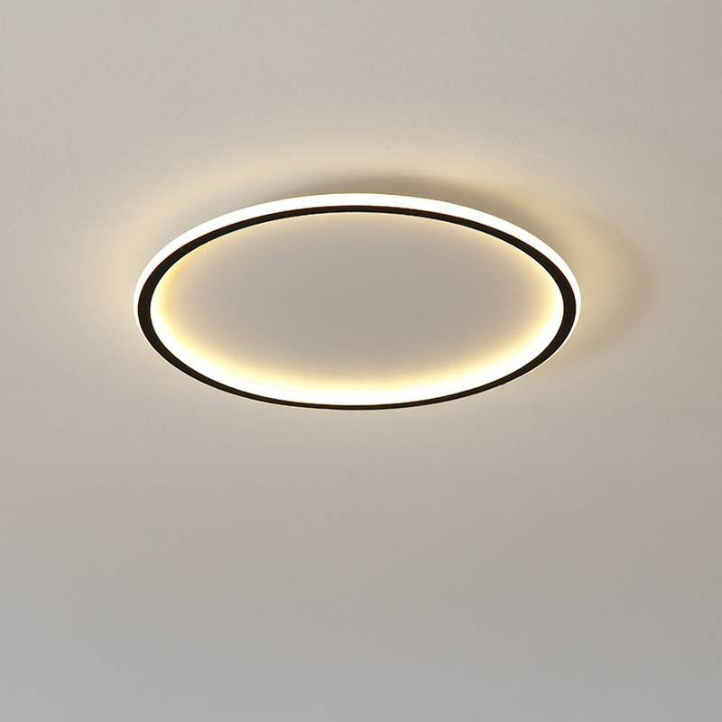 Deckenleuchte, Rund, Skandinavische LED, Dimmbar, Aluminium