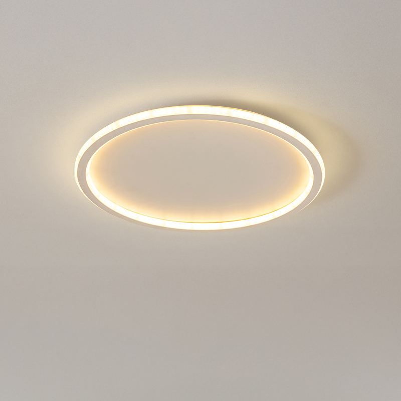 Deckenleuchte, Rund, Skandinavische LED, Dimmbar, Aluminium