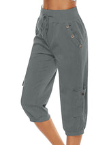 Ultimat Bequemer 3/4 Damenhose für Stil und Komfort