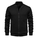 Stylische warme Strukturjacke mit Isolationsfutter für optimalen Komfort