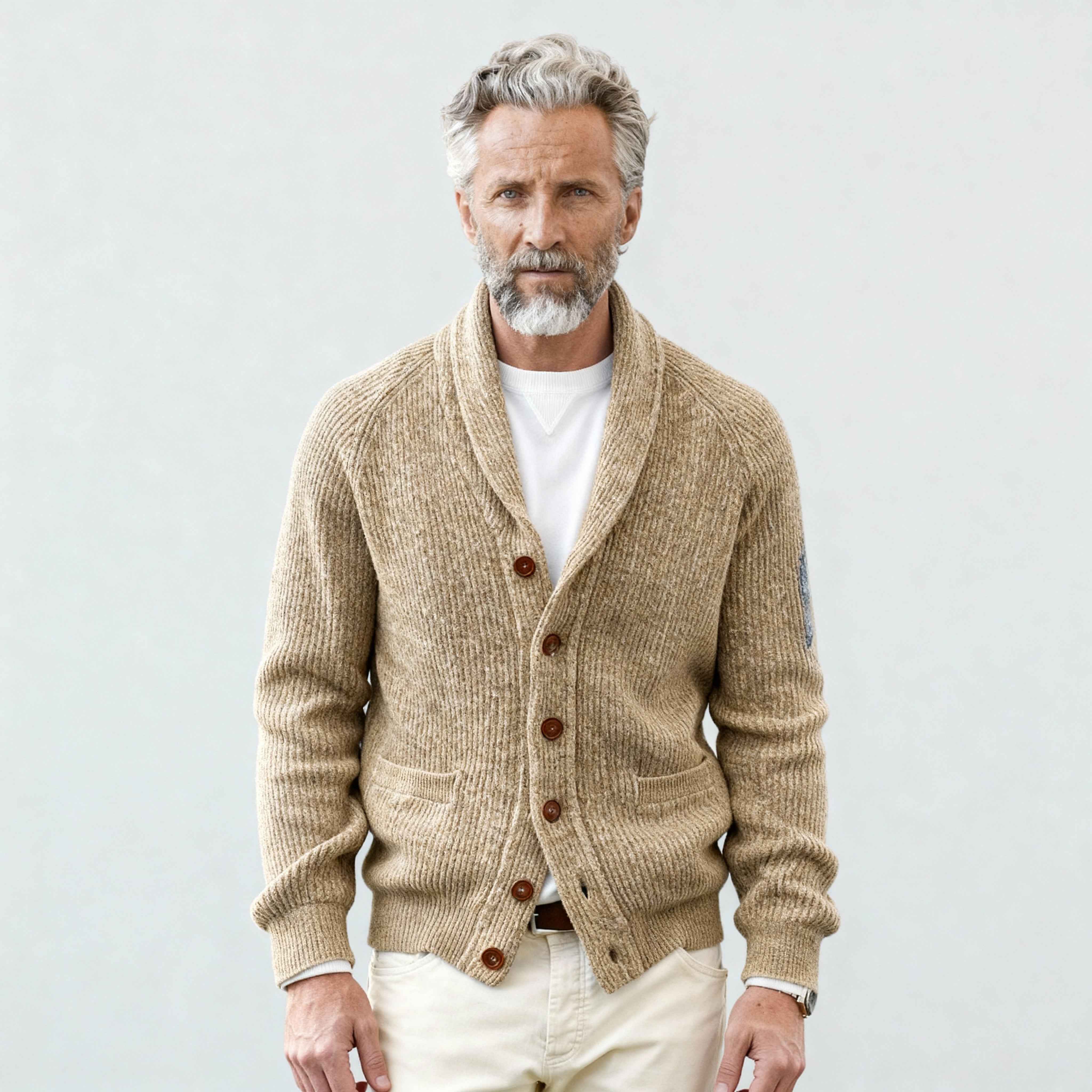 Henry Herren-Cardigan – Zeitloser Stil, Alltagstauglicher Komfort