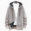 Felpa con cappuccio in maglia strutturata e morbida per il massimo comfort