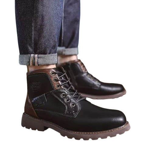 Elegante Vintage-Lederschuhe