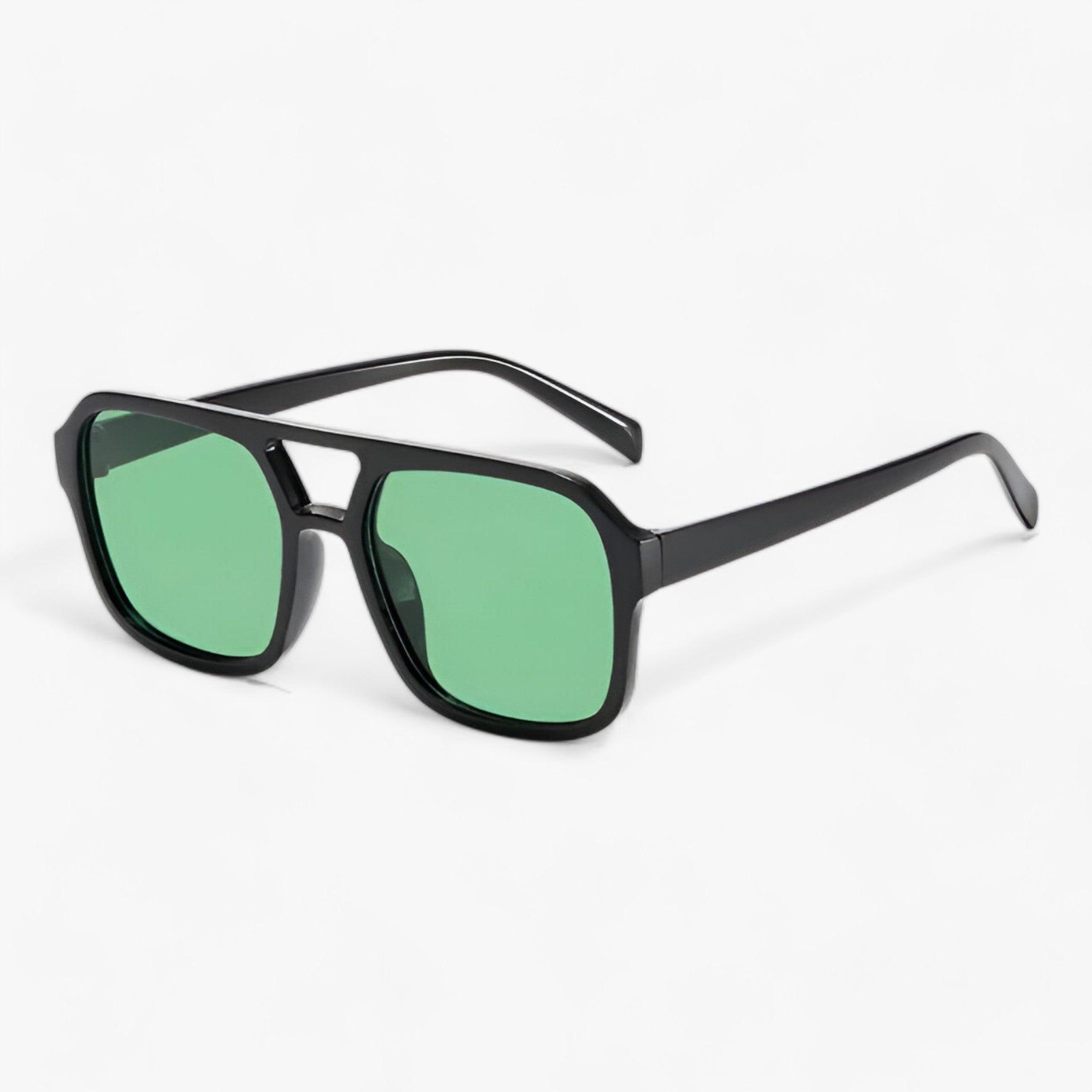 ICONIC - Gafas de sol cuadradas vintage: protección ocular elegante y atemporal para cualquier ocasión